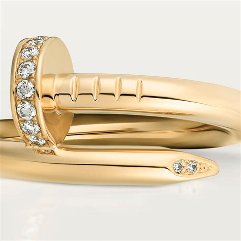 cartier bague clou diamant|bagues juste un clou.